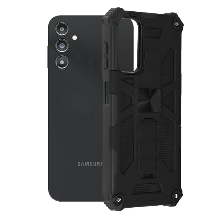 Samsung Galaxy A14 Blazor suojakuori - Musta