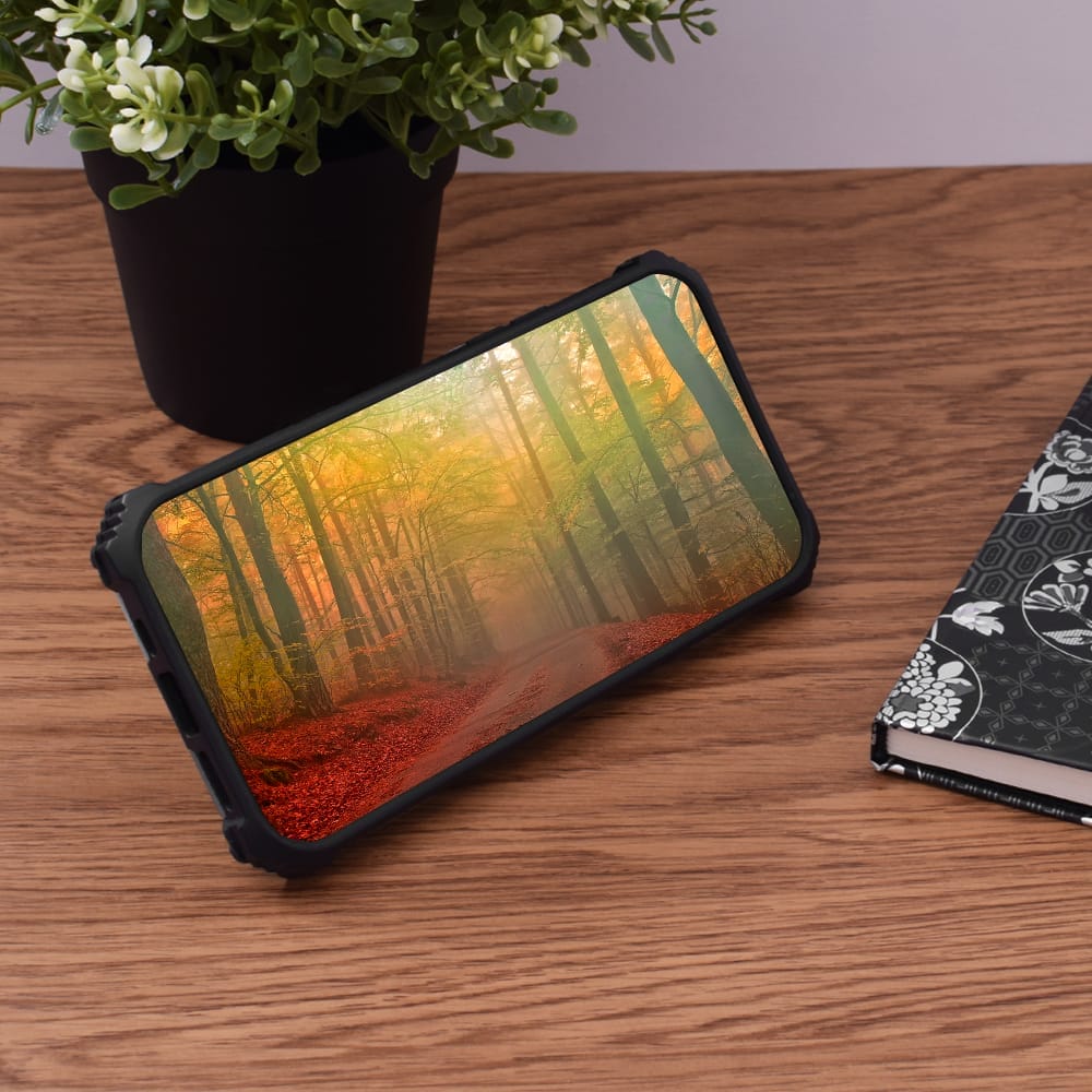 Samsung Galaxy A14 Blazor suojakuori - Musta