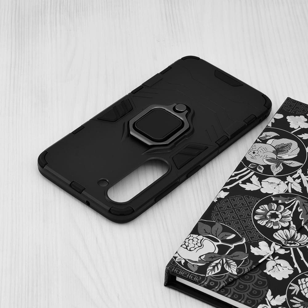 Samsung Galaxy S23 Silicone Shield suojakuori - Musta