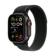 Apple Watch Trail ranneke 38/40/41 mm - Musta-Harmaa