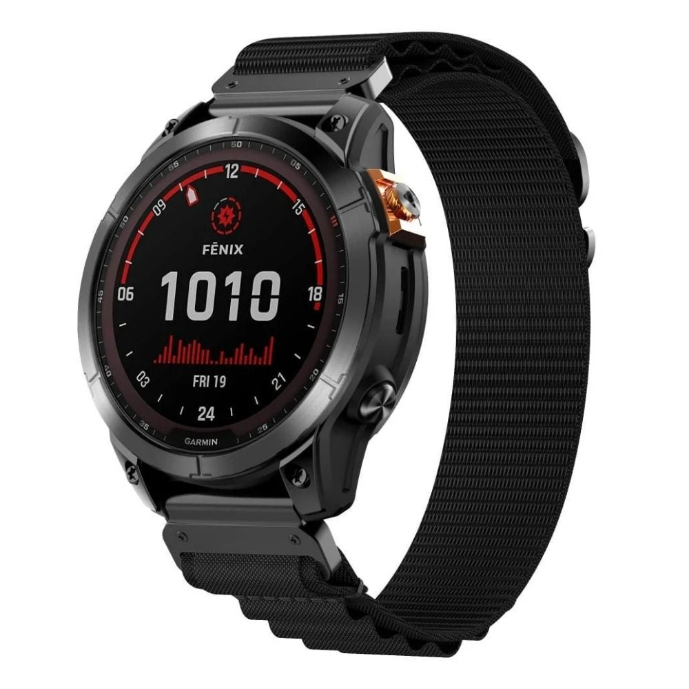 Garmin QuickFit Alpine armband 26 mm - Svart