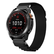 Garmin QuickFit Alpine ranneke 26mm - Musta