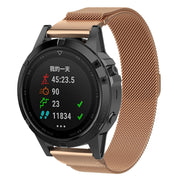 Garmin QuickFit Magneettinen teräsranneke 20mm - Ruusukulta