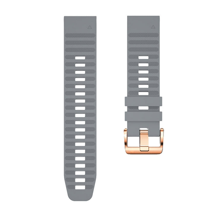 Garmin QuickFit Silikoniranneke 20mm - Harmaa