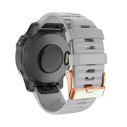 Garmin QuickFit Silikoniranneke 20mm - Harmaa
