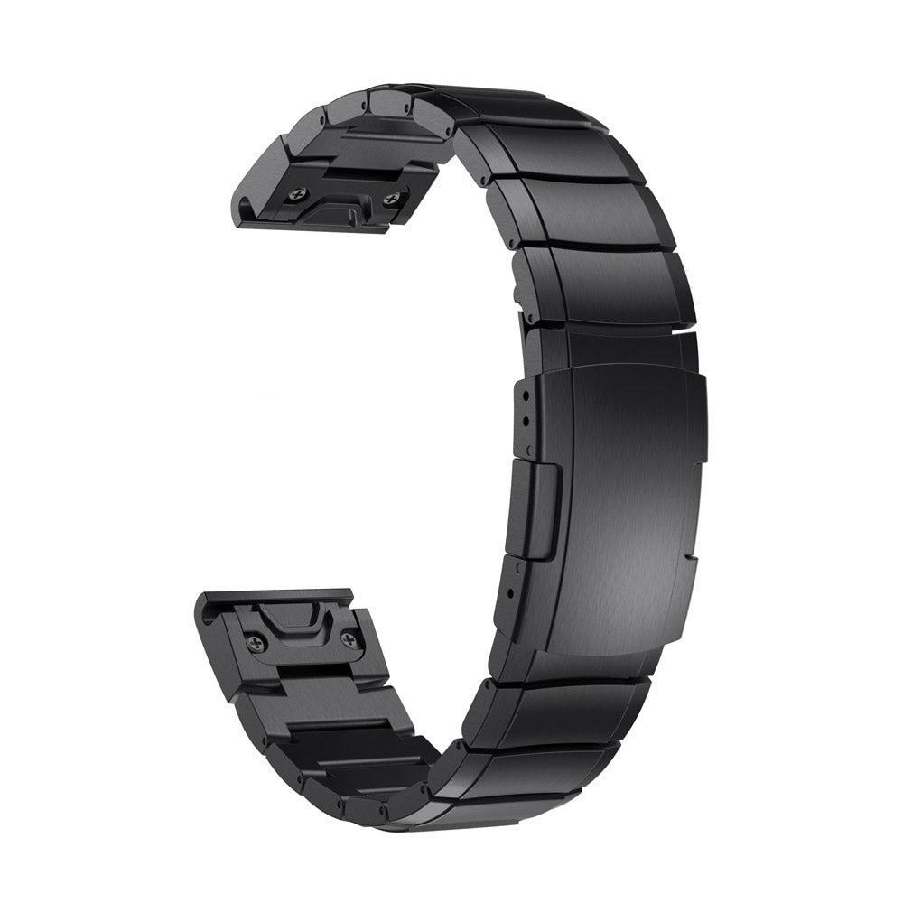 Garmin QuickFit Titaaniranneke 26mm - Musta