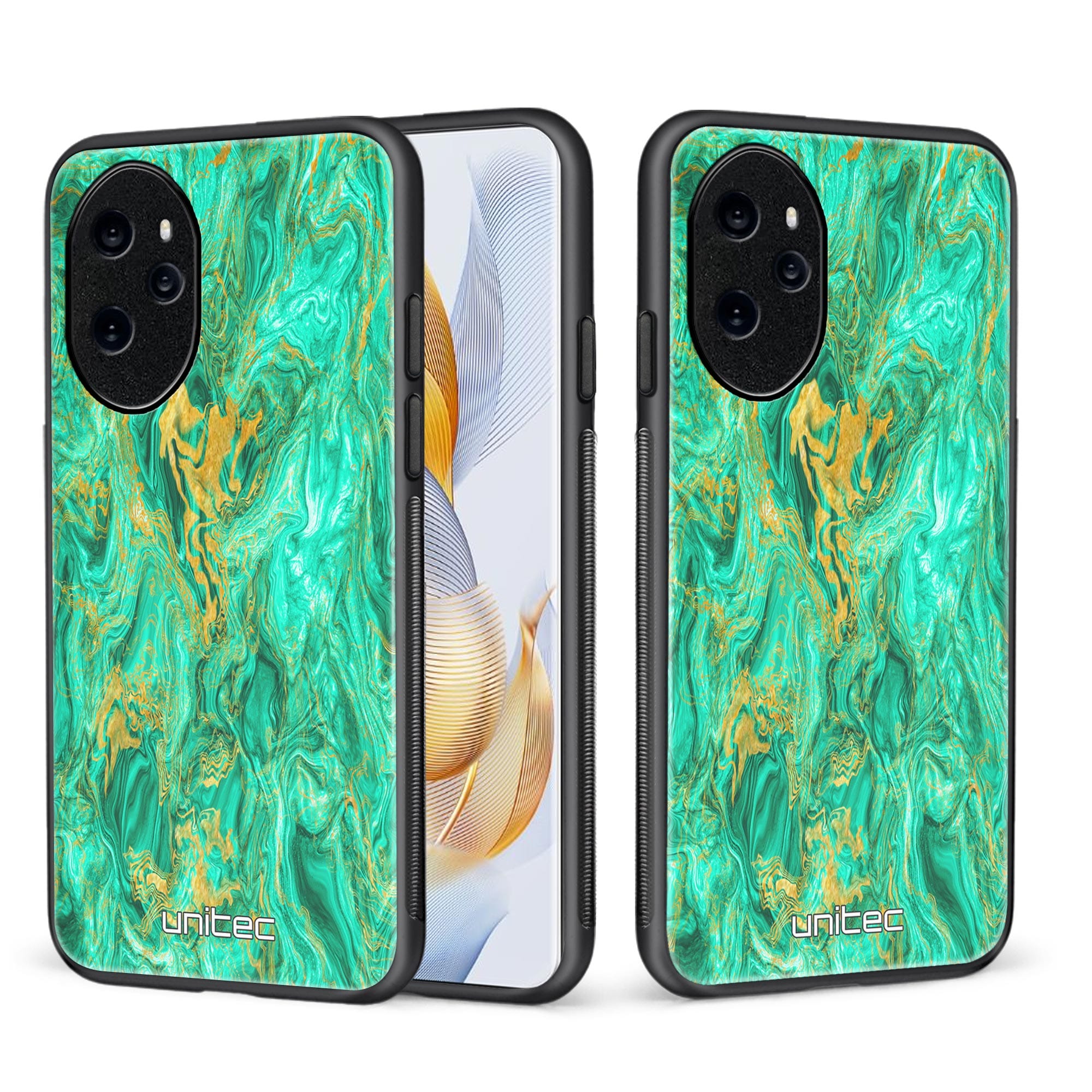 Honor 100 Pro Unitec Suojakuori - Aqua Mint