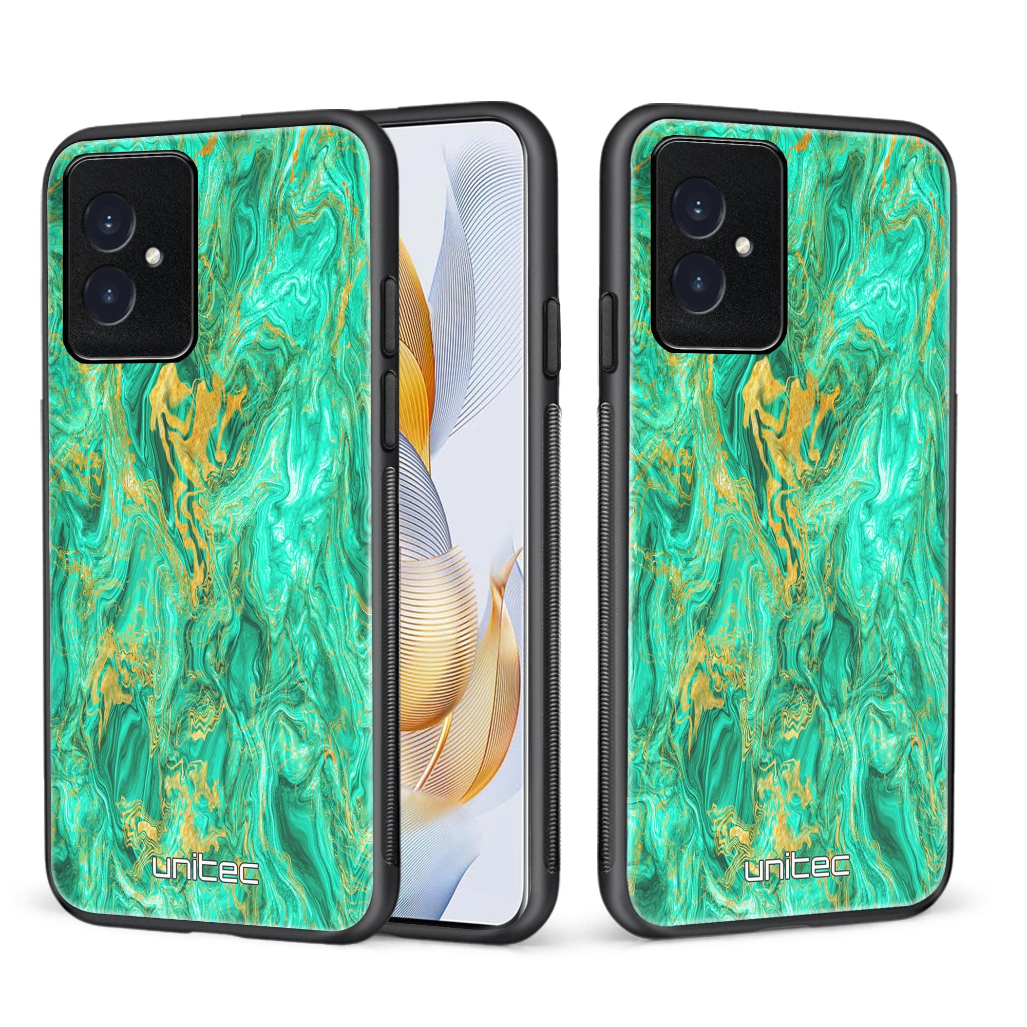 Honor 100 Unitec Suojakuori - Aqua Mint