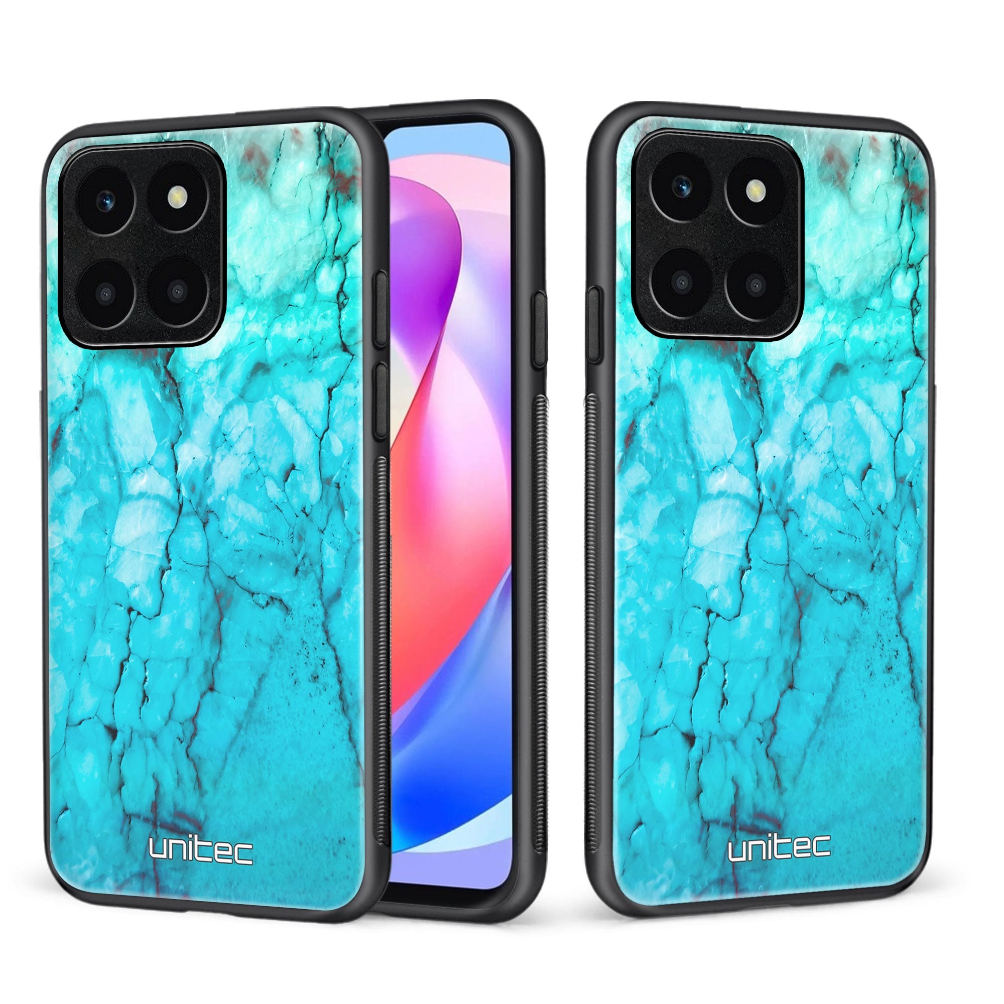 Honor X6a Unitec Suojakuori - Icy Marble