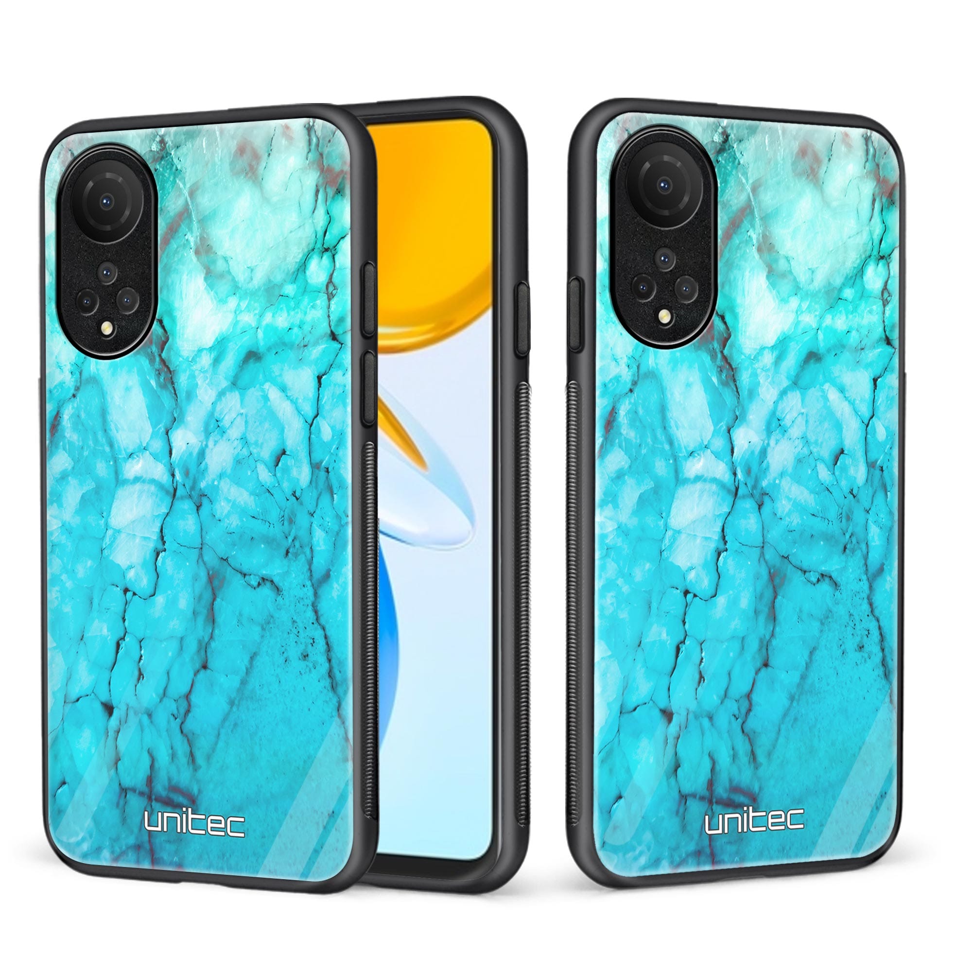 Honor X7 Unitec Suojakuori - Icy Marble