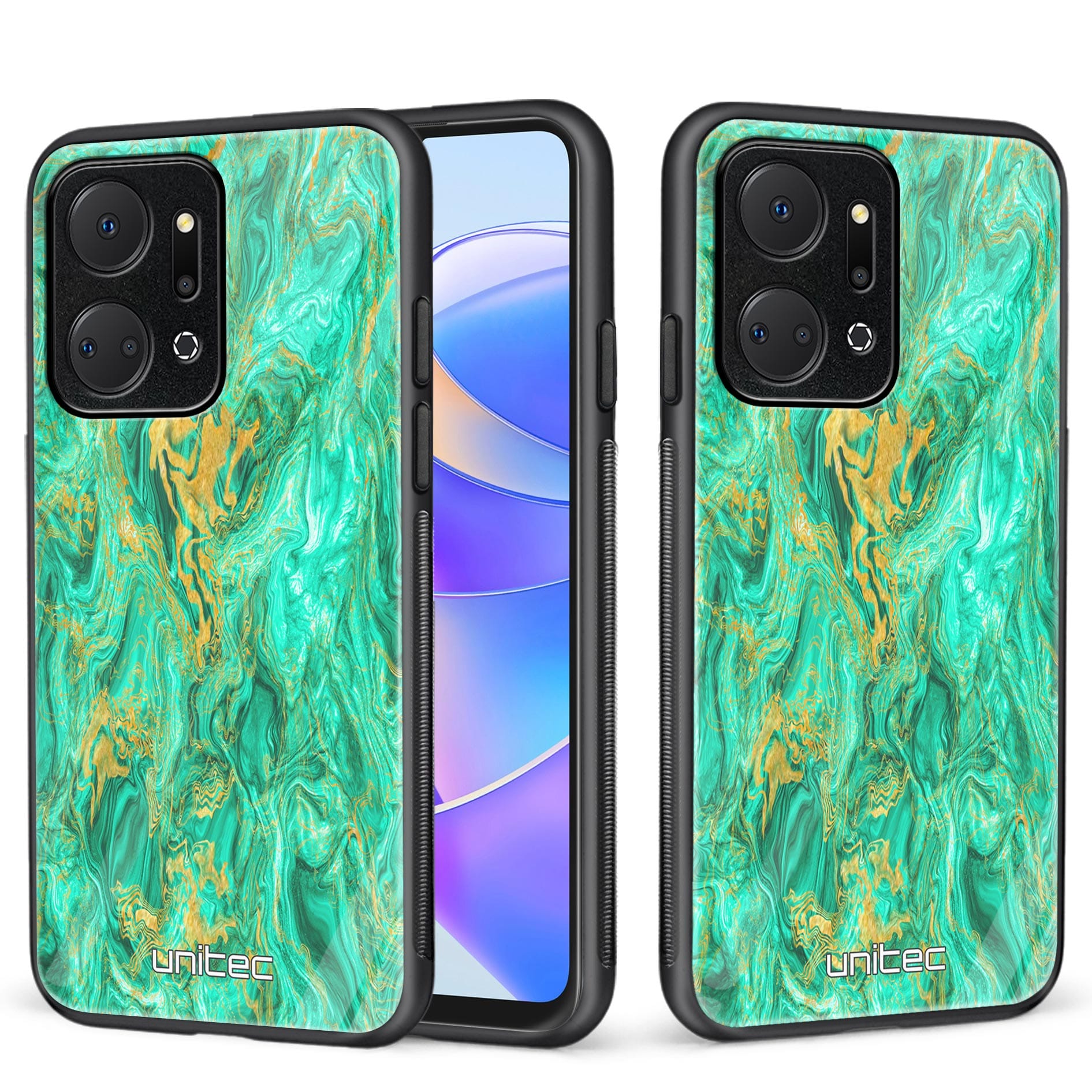 Honor X7A Unitec Suojakuori - Aqua Mint