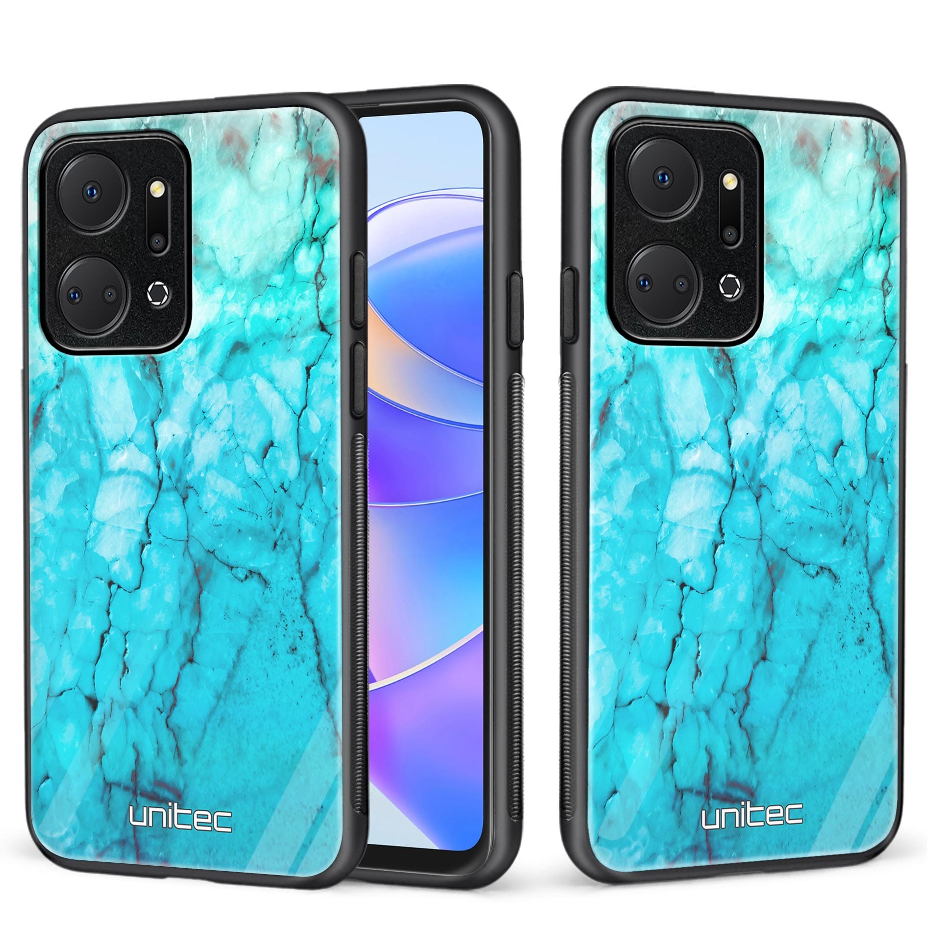 Honor X7A Unitec Suojakuori - Icy Marble