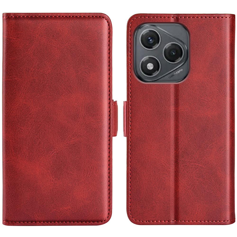 Honor 400 Smart Lompakko Suojakotelo - Punainen