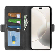 Honor 400 Smart Lompakko Suojakotelo - Musta