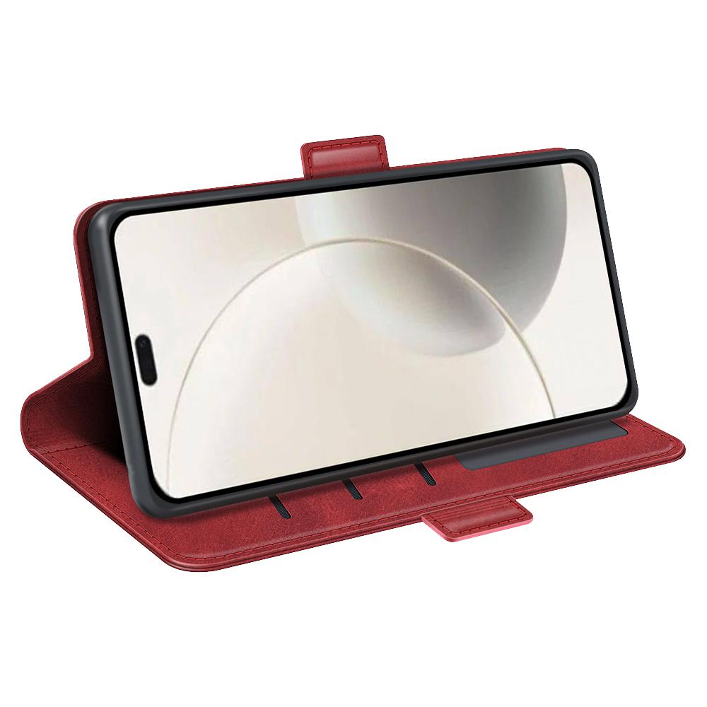 Honor 400 Smart Lompakko Suojakotelo - Punainen