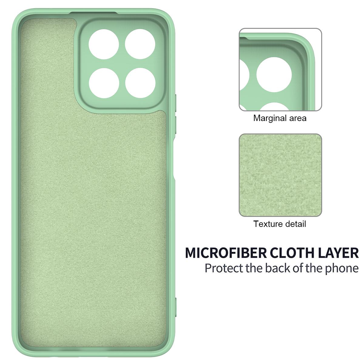 Honor 400 Smart Silikonisuoja - Vihreä