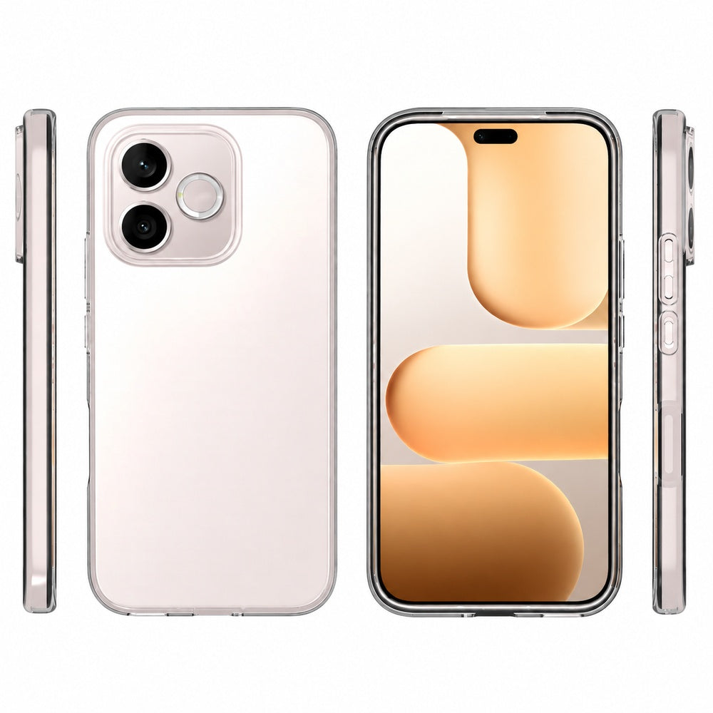 Honor 600 Lite Silikonisuoja Läpinäkyvä