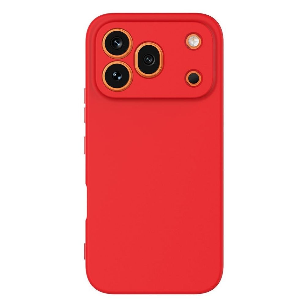 Honor 600 Pro Silikonisuoja - Punainen