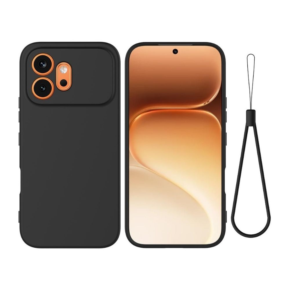 Honor 600 Silikonisuoja - Musta