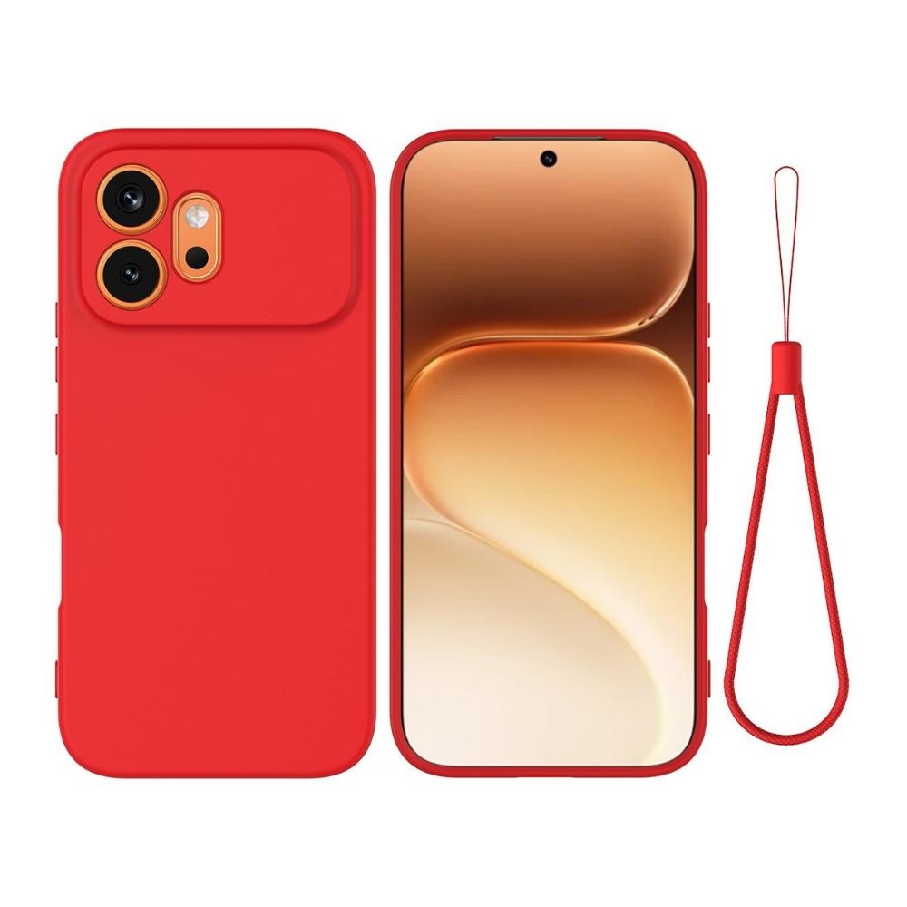 Honor 600 Silikonisuoja - punainen