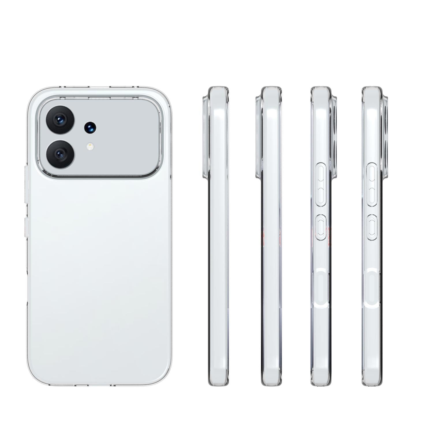 Honor 600 Silikonisuoja Läpinäkyvä