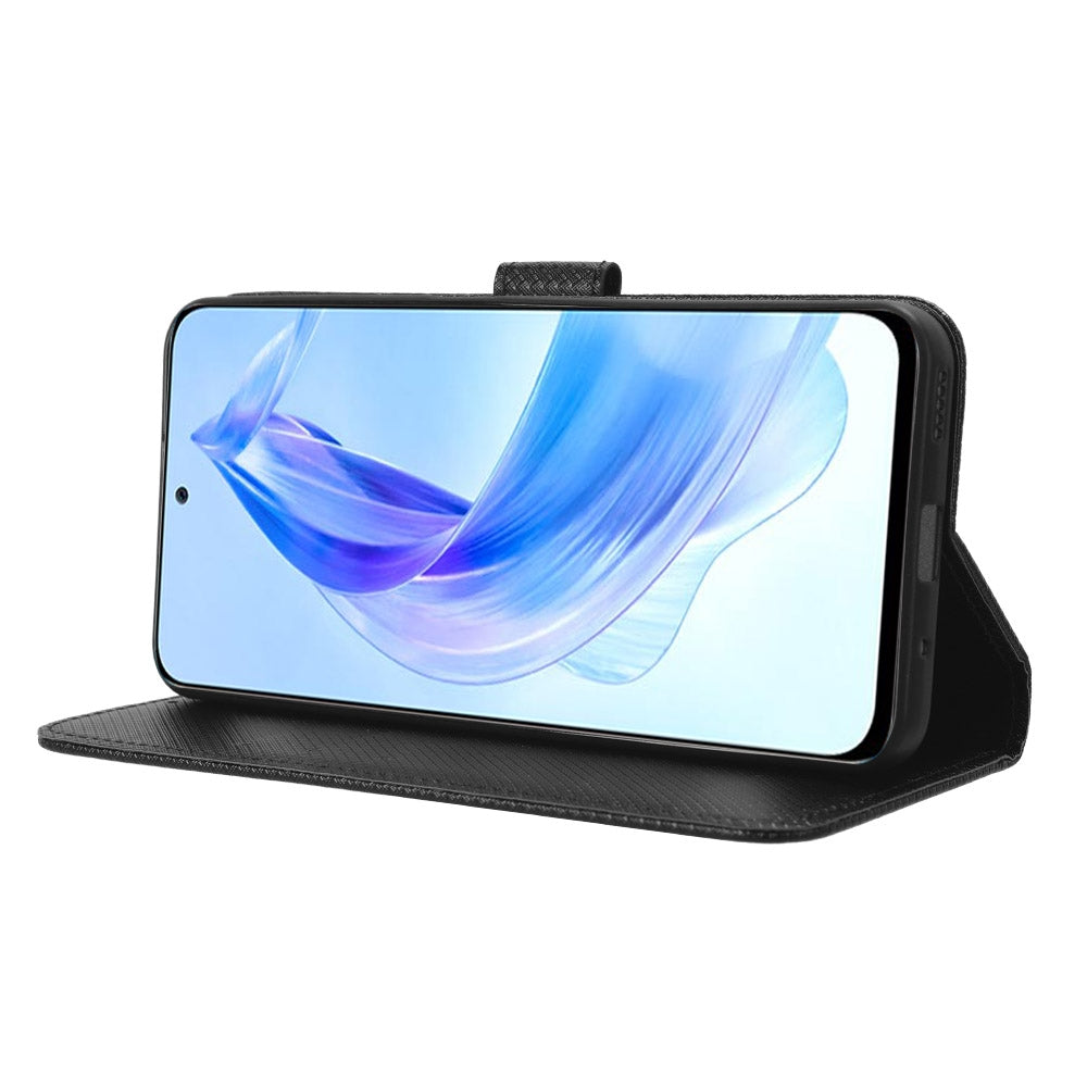 Honor 90 Lite Lompakko Suojakotelo Musta