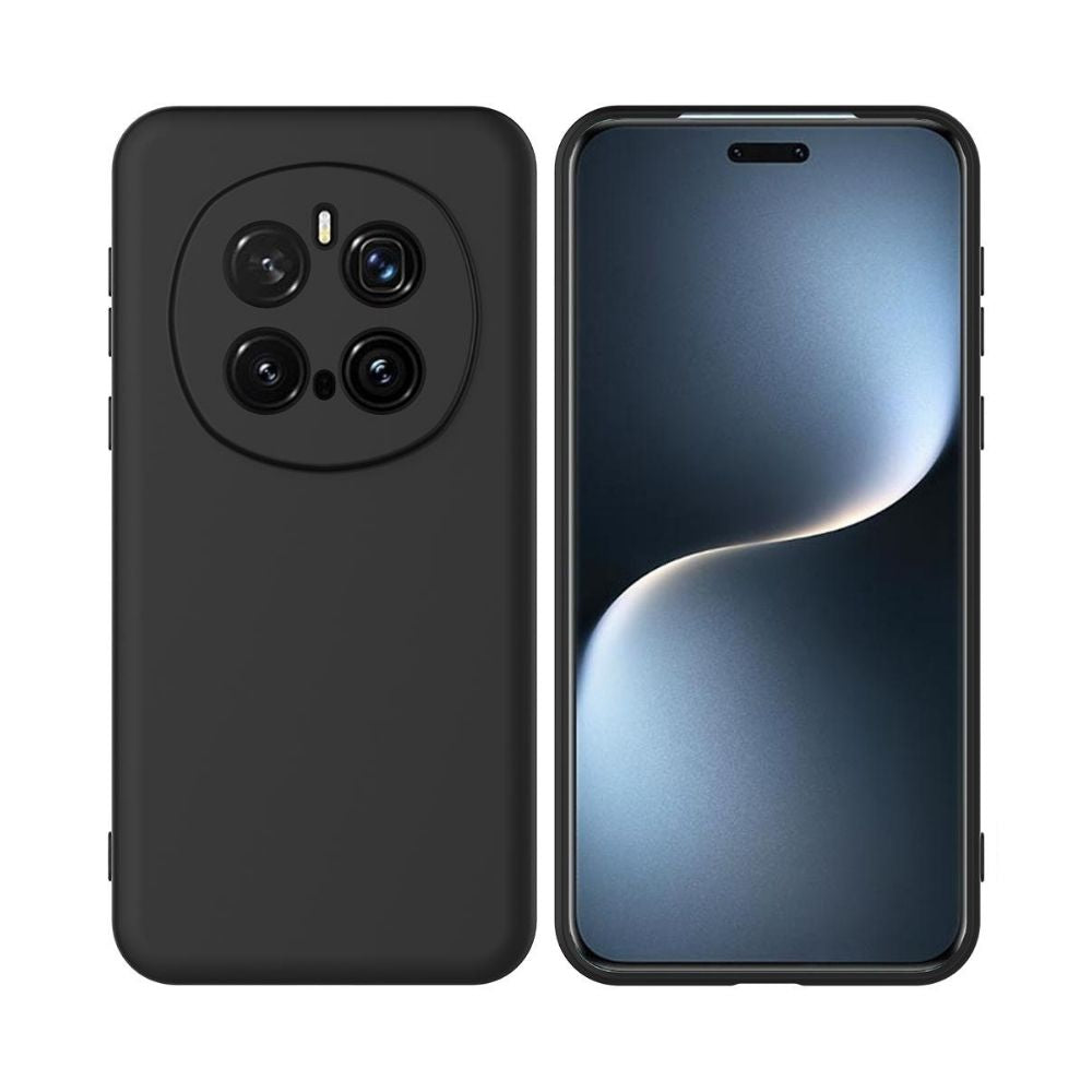 Honor Magic 7 Pro Silikonikuori – Musta