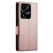 Honor X5C Plus Lompakko Suojakotelo - Ruusukulta