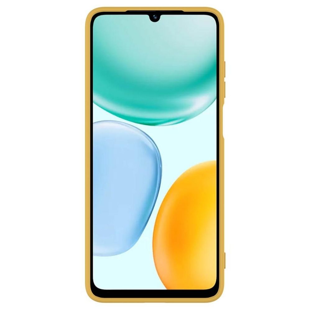 Honor X5C Plus Silikonisuoja - Keltainen