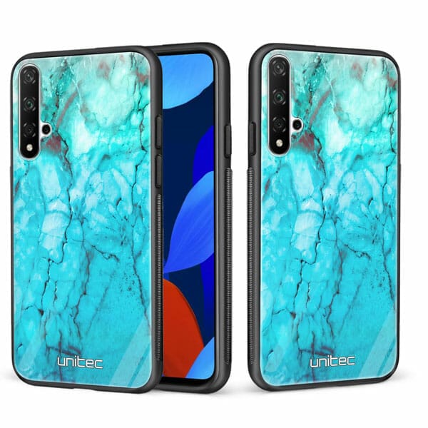 Huawei Honor 20 Huawei nova 5t unitec suojakuori 2 Icy Marble