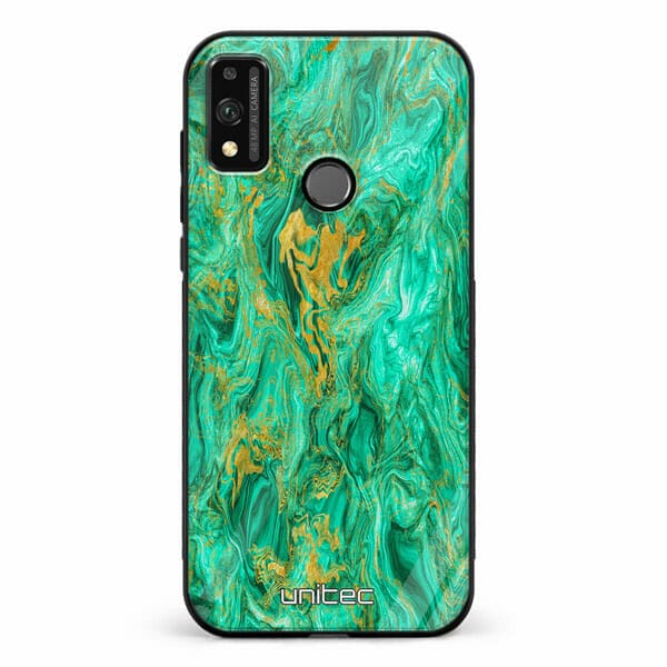 Huawei Honor 9X Lite unitec suojakuori Aqua Mint