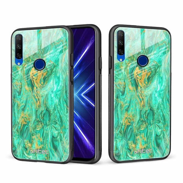 Huawei Honor 9X Unitec Suojakuori, Aqua Mint