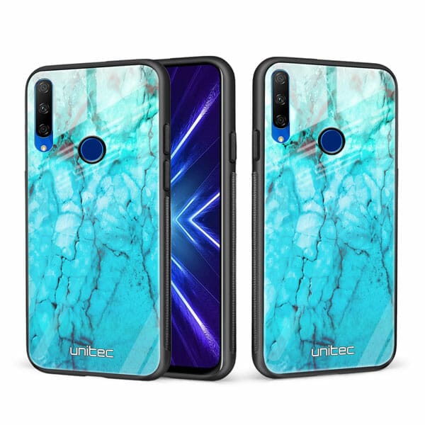 Huawei Honor 9X Unitec Suojakuori, Icy Marble