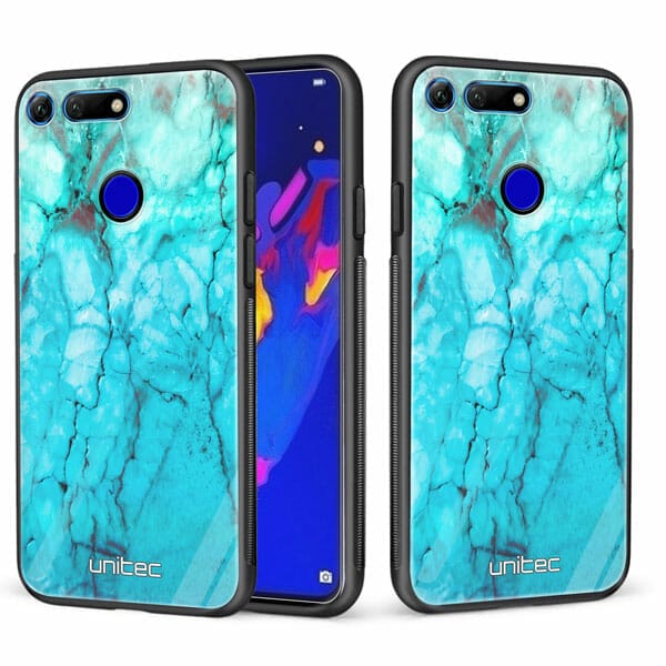 Huawei Honor View 20 unitec suojakuori 2 Icy Marble