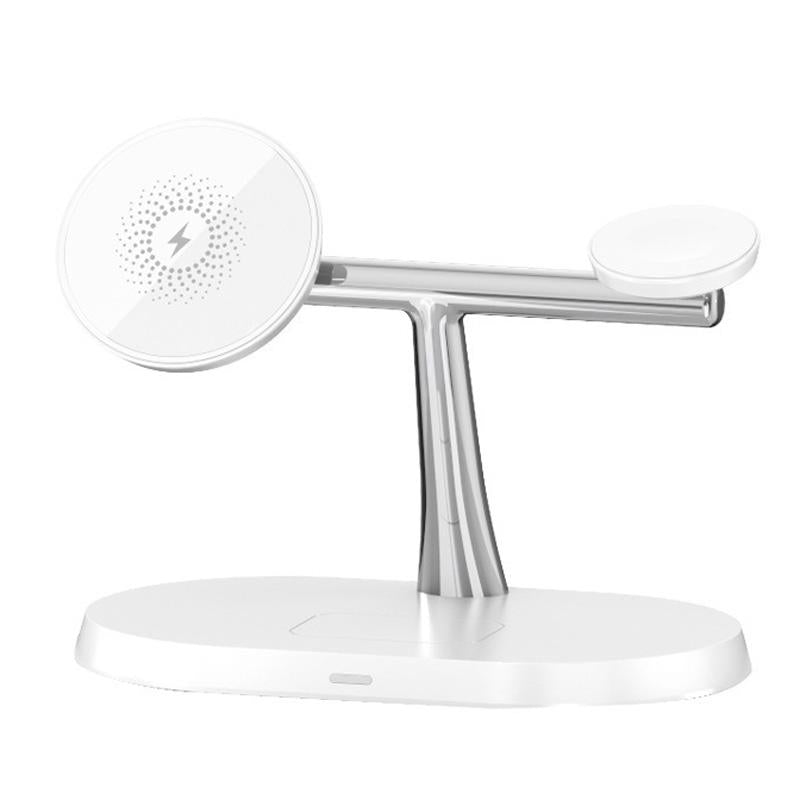 Langaton MagSafe latausasema 3 in 1 - Valkoinen