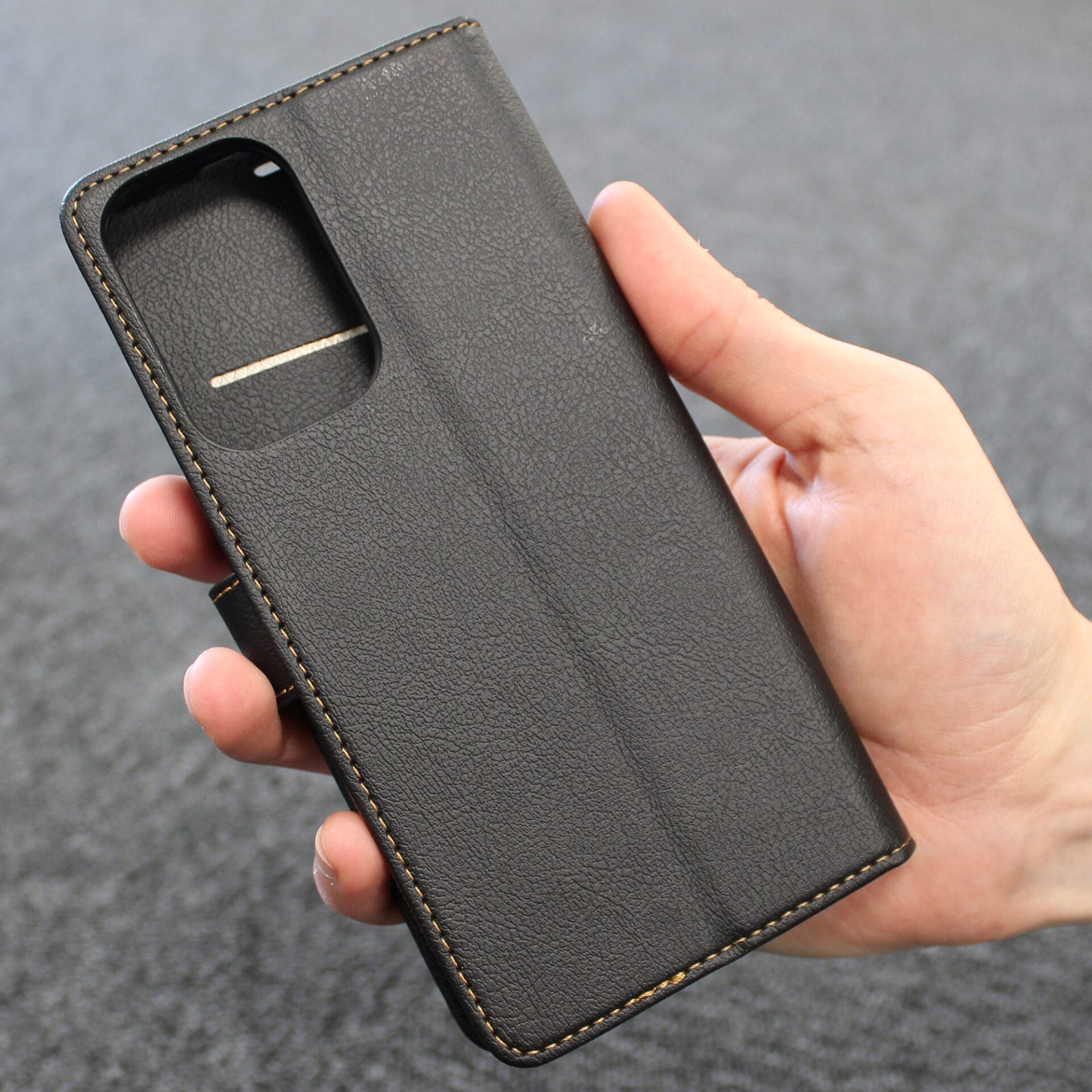 Samsung Galaxy A13 (4G) Lompakko Suojakotelo Musta