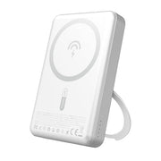 MagSafe Powerbank / Varavirtalähde Jalustalla 10000mAh – Hopea