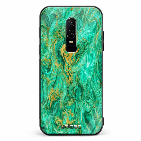 OnePlus 6 unitec suojakuori Aqua Mint