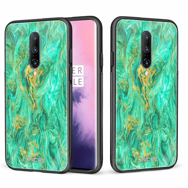 OnePlus 7 Pro unitec suojakuori 2 Aqua Mint