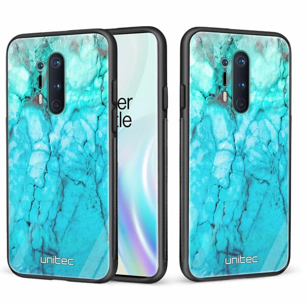 OnePlus 8 Pro unitec suojakuori 2 Icy Marble