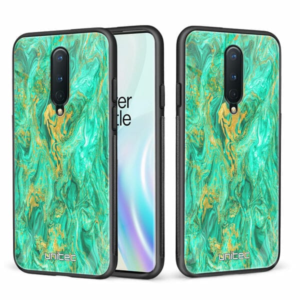 OnePlus 8 unitec suojakuori 2 Aqua Mint