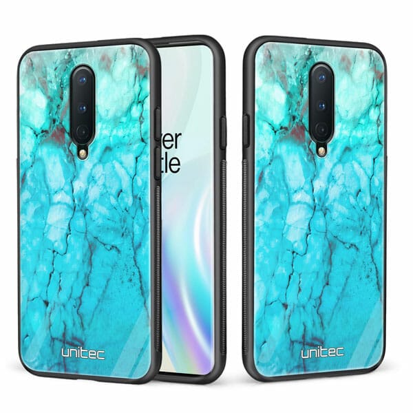 OnePlus 8 unitec suojakuori 2 Icy Marble