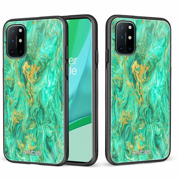 OnePlus 8T unitec suojakuori 2 Aqua Mint