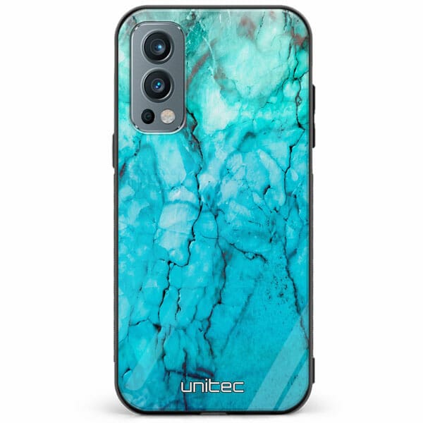 OnePlus Nord 2 5G unitec suojakuori Icy Marble