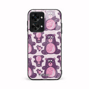 OnePlus Nord 2T 5G Unitec suojakuori, Purple teddy bear