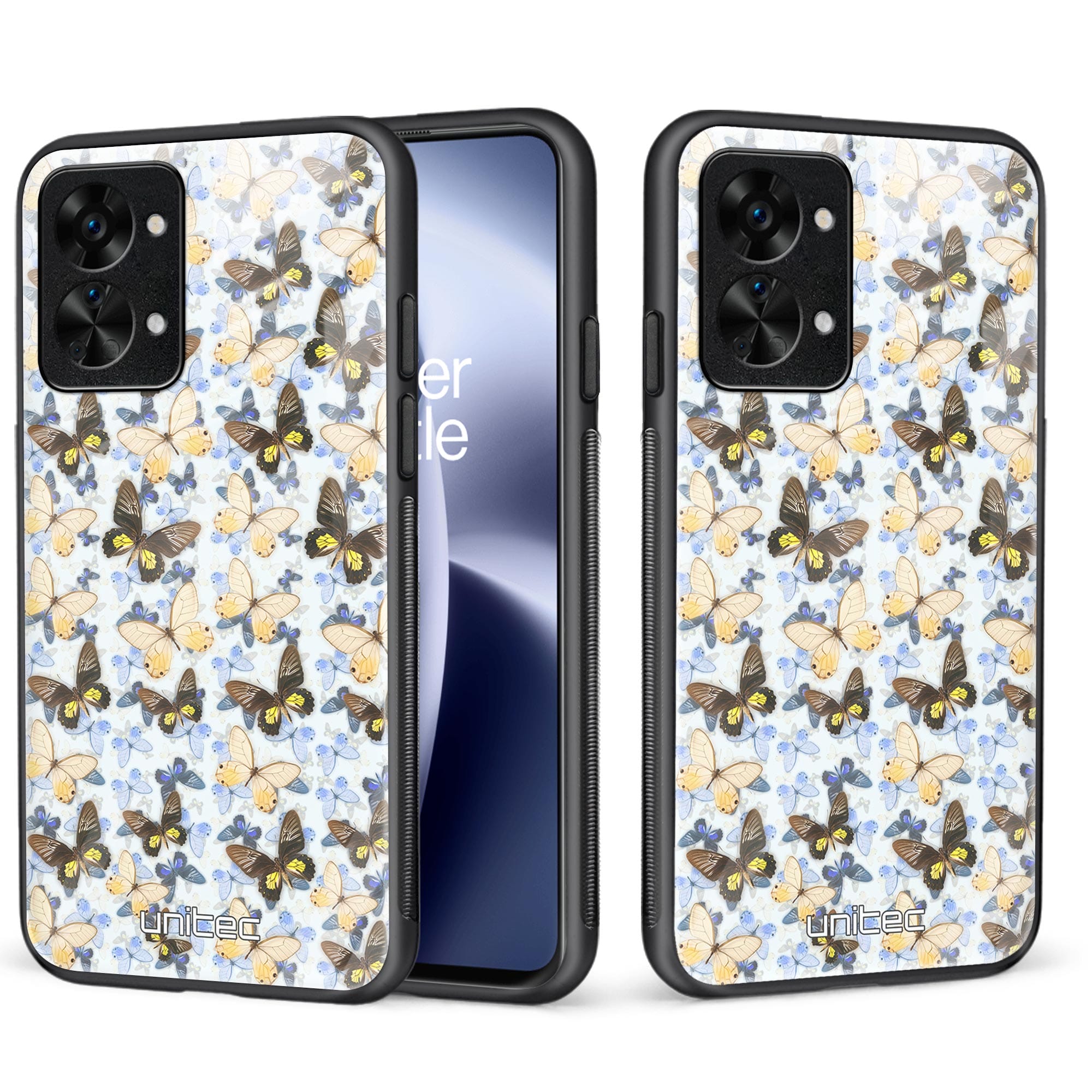 OnePlus Nord 2T 5G Unitec suojakuori, Butterfly