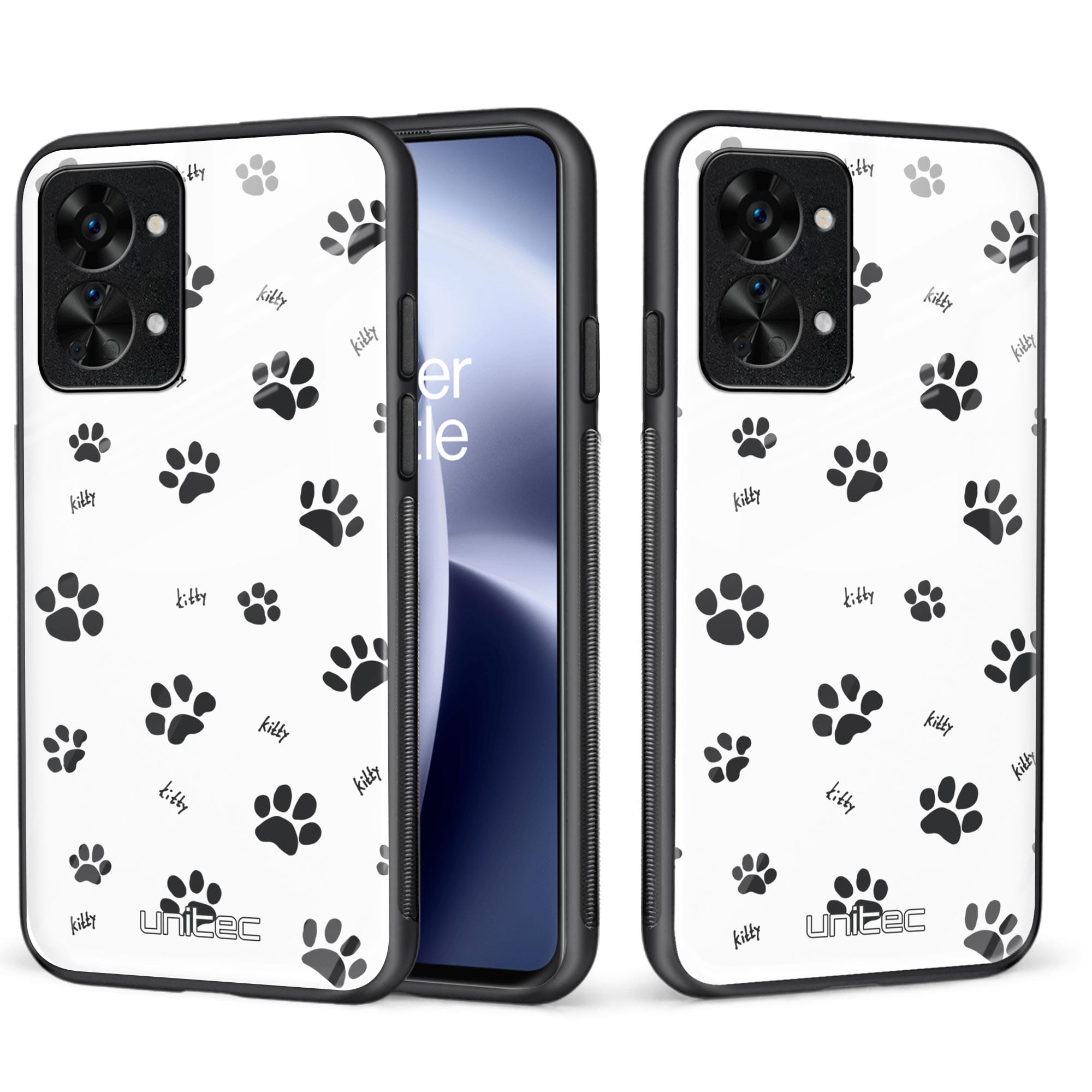 OnePlus Nord 2T 5G Unitec suojakuori, Cat paws