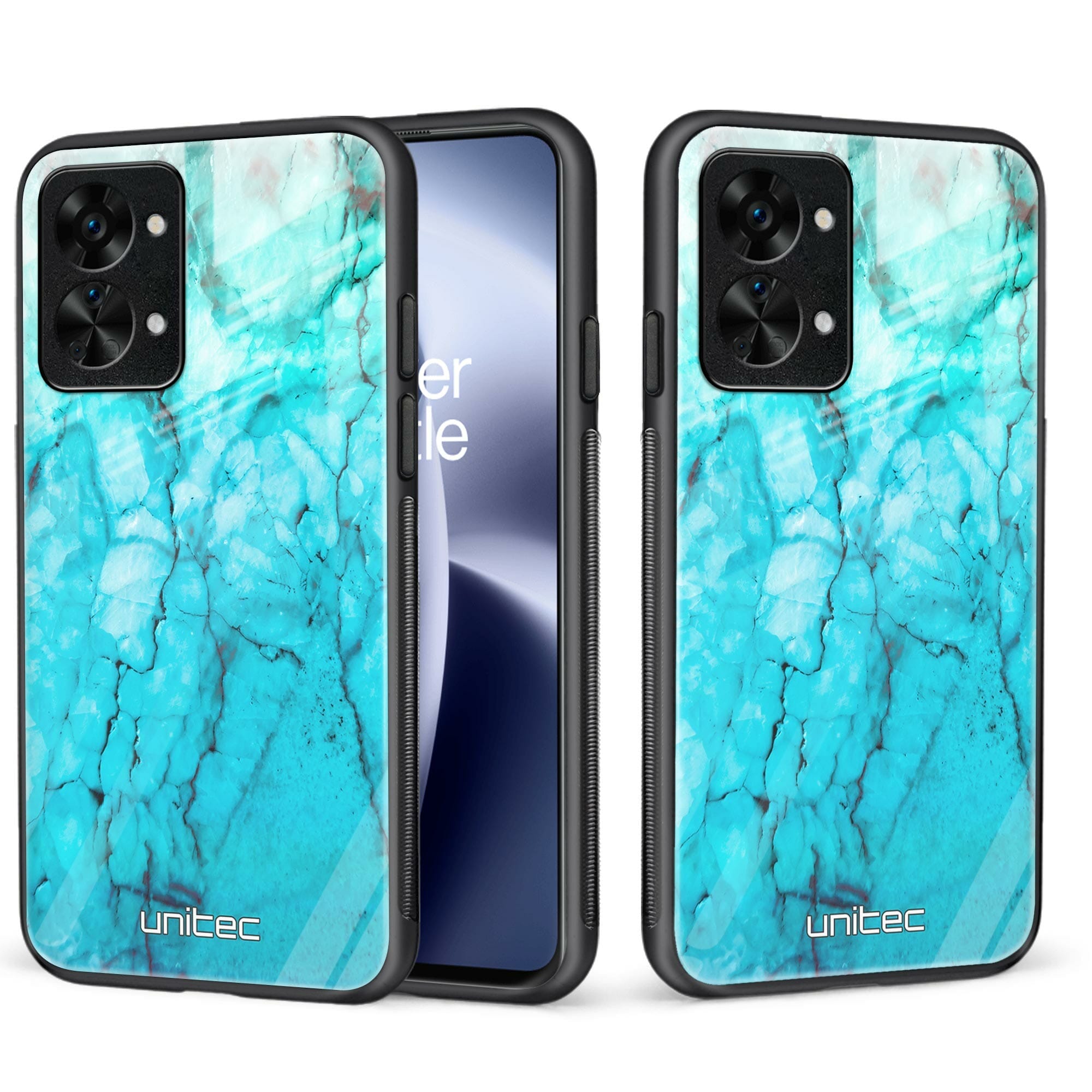 OnePlus Nord 2T 5G Unitec Suojakuori, Icy Marble