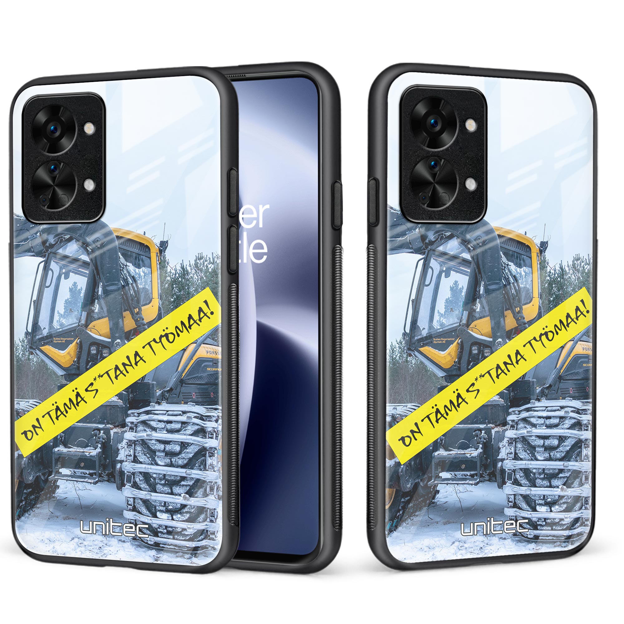 OnePlus Nord 2T 5G Unitec skyddsskal, Byggarbetsplats