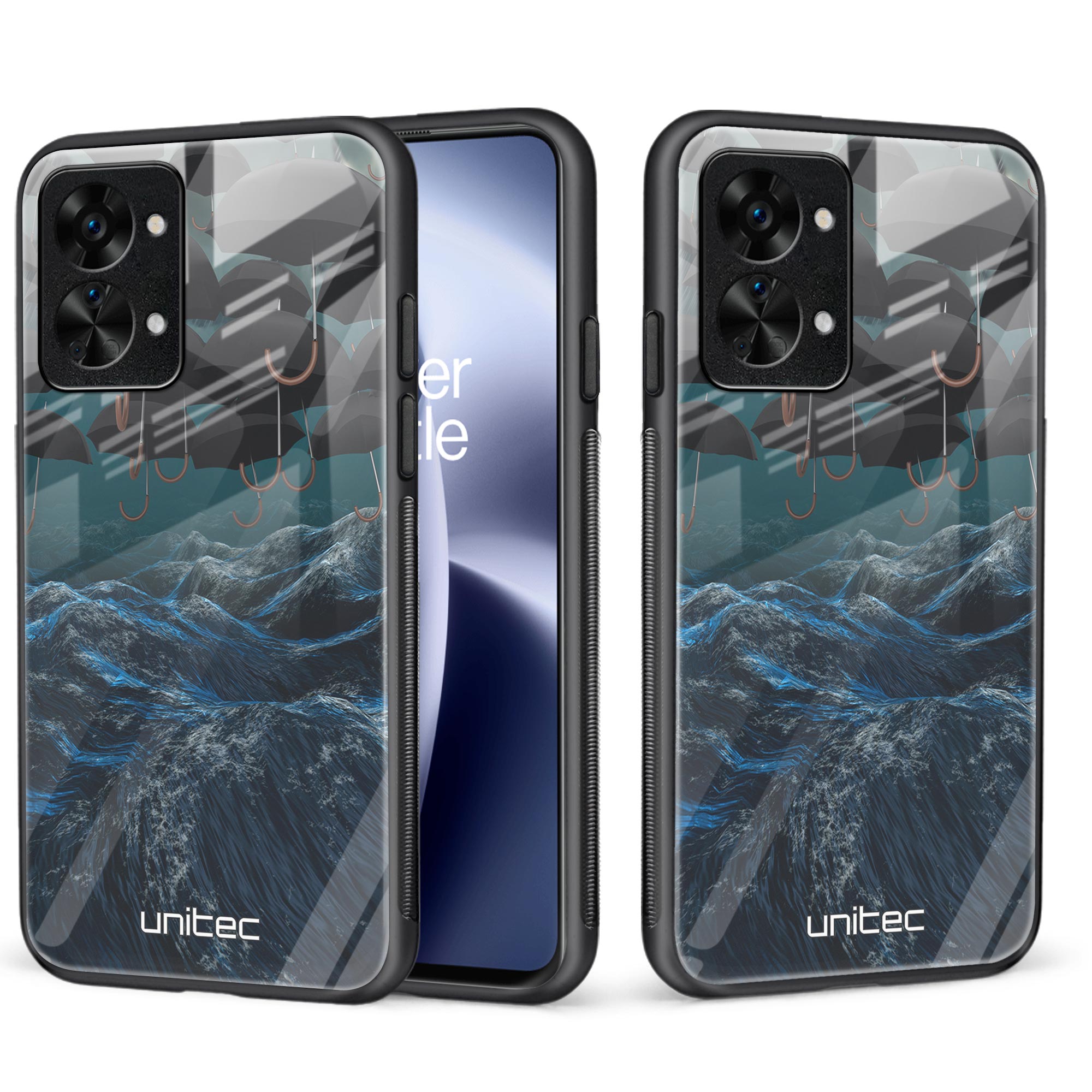 OnePlus Nord 2T 5G Unitec skyddsskal, Umbrella storm